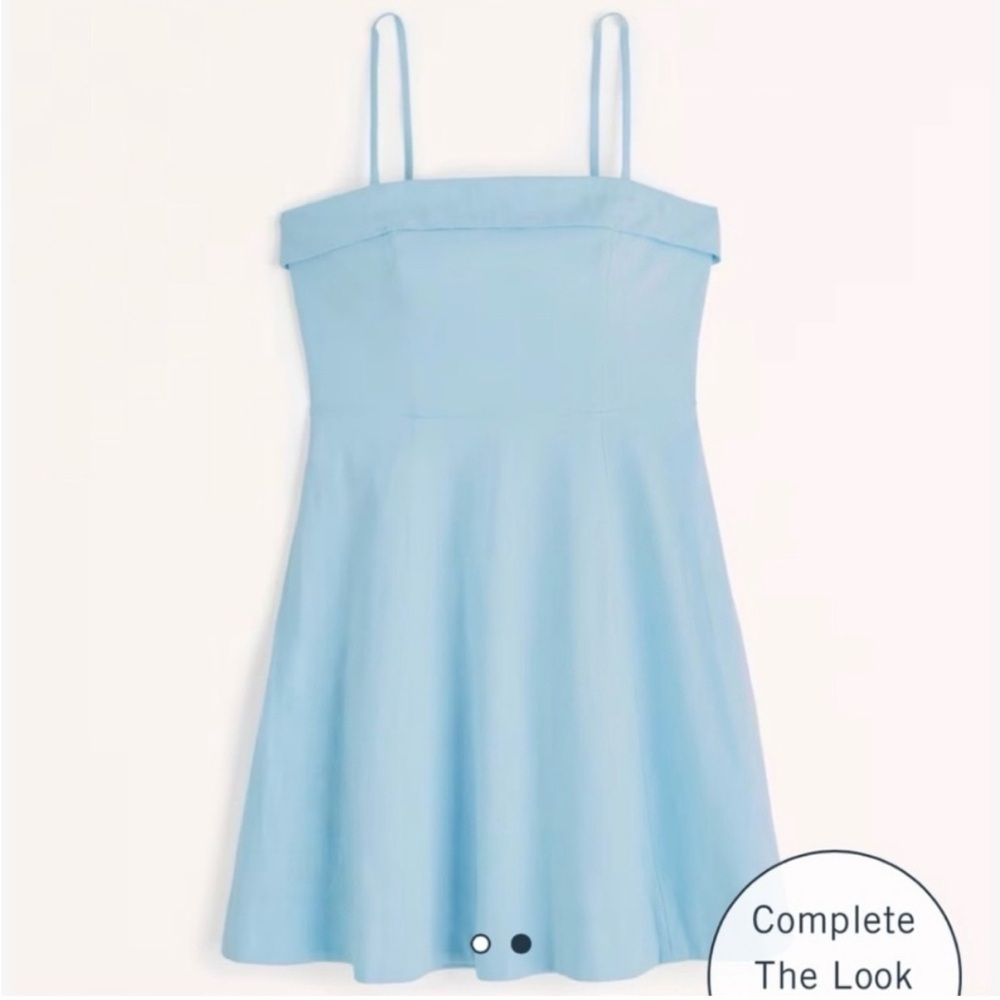 Abercrombie & Fitch Light Blue Mini Dress